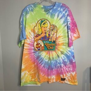 My First VooDoo Vibrant Tie-Dye Graphic Tee